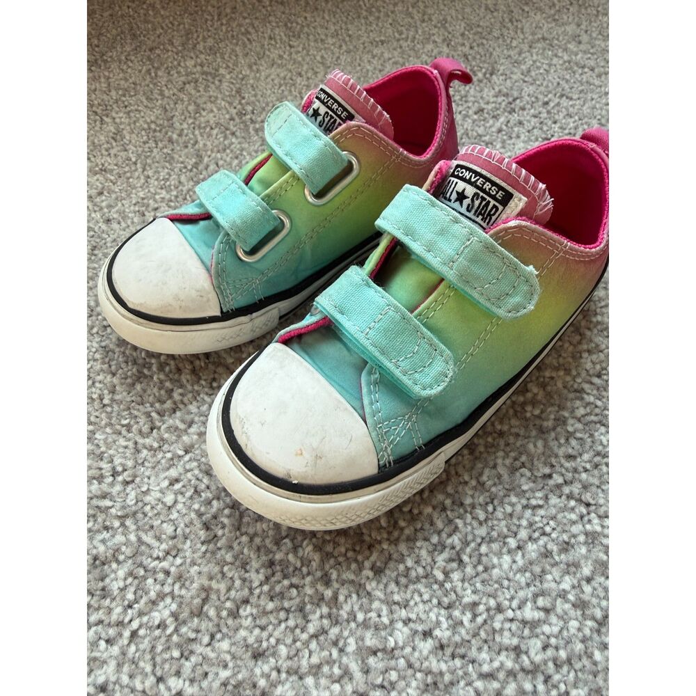 Converse Rainbow Toddler Kids 9